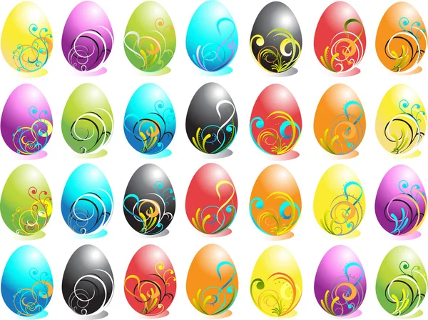 Velikonoční vajíčka — Stockový vektor