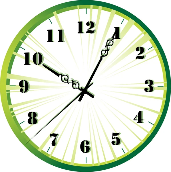 Ilustrace hodiny — Stockový vektor