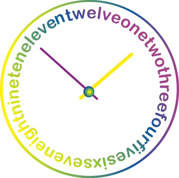 Illustration av klockor — Stock vektor