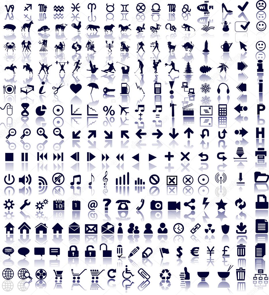 Web symbols