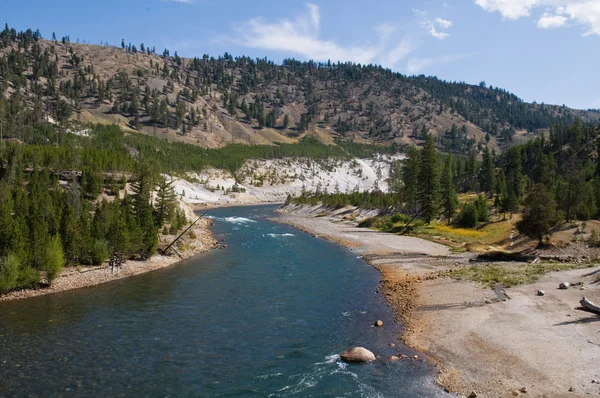 Ποταμού Yellowstone — Φωτογραφία Αρχείου