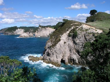 Coastal cliffs clipart