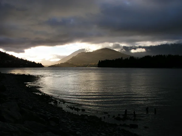 Lago Wakatipu mattina — Foto Stock