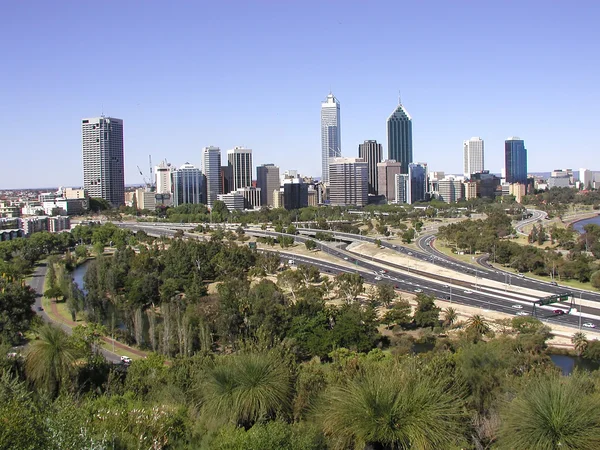 Perth skyline — Stock Fotó