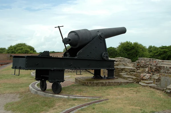 Civil war cannon — Stock Photo, Image