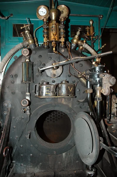Steam locomotive innards — Stock Photo, Image
