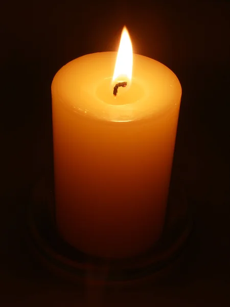 Luz de velas — Fotografia de Stock