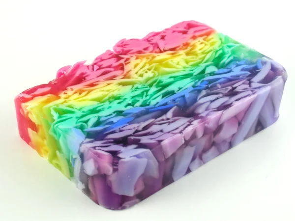 Rainbow soap — Stock Photo, Image