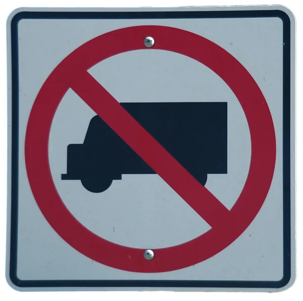 No Trucks — Stock Photo, Image