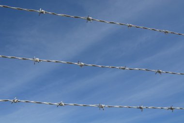 Barbed wire clipart