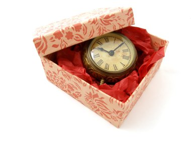 Gift of time clipart