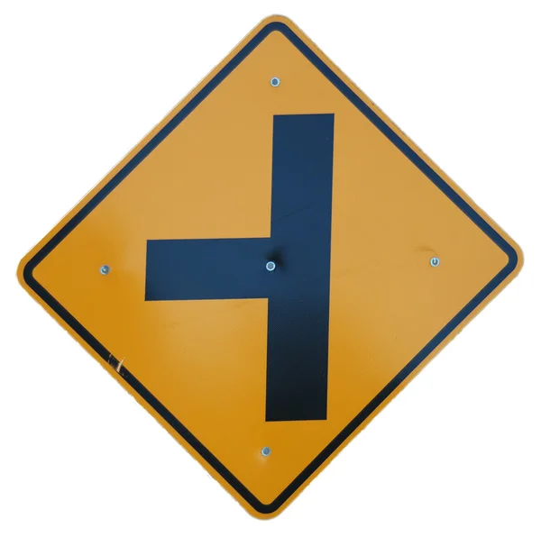 3 方向の交差点 — ストック写真
