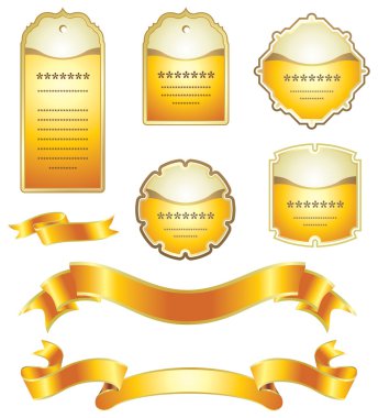 Set of vector design elements clipart