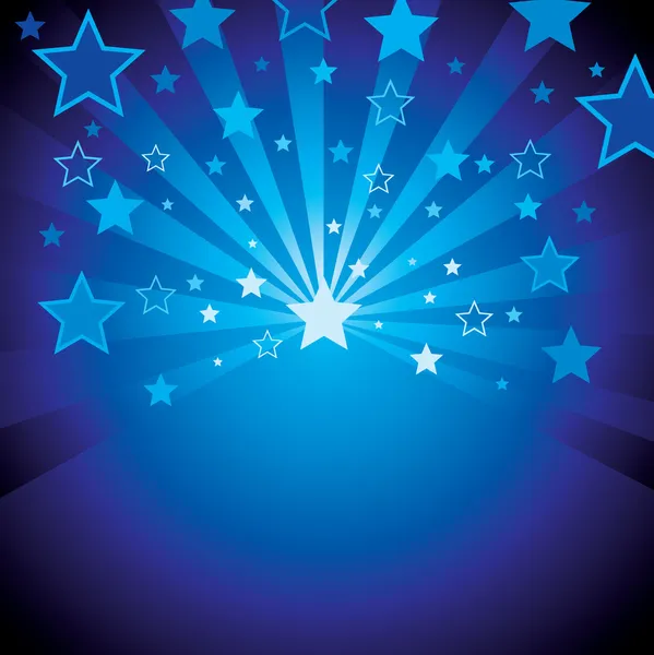 Vector background with stars — Stock Vector