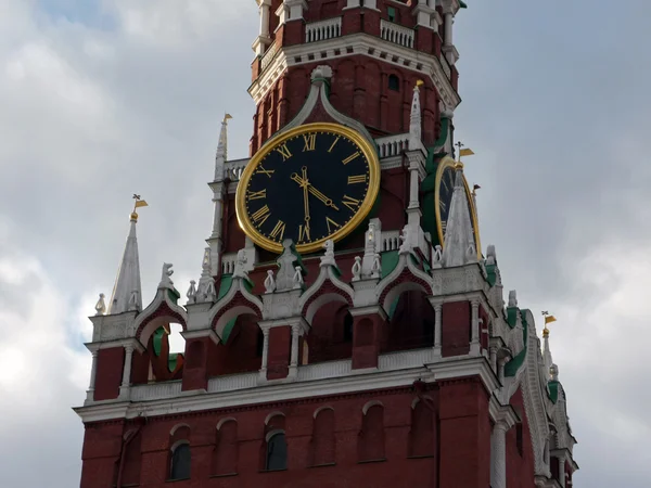 Spasski toren van het kremlin van Moskou — Stockfoto