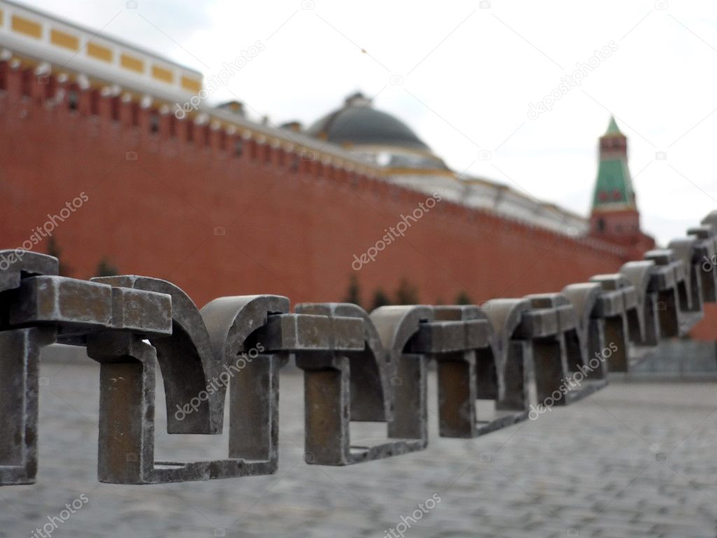 The Moscow Kremlin. A chain