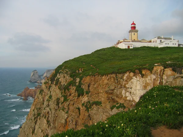 stock image Lighthouse on the edge of Europe