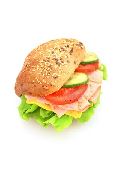 Fräsch smörgås — Stockfoto