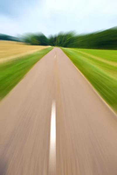 Autostradă în peisaj — Fotografie, imagine de stoc