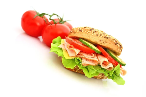 Taze sandviç — Stok fotoğraf