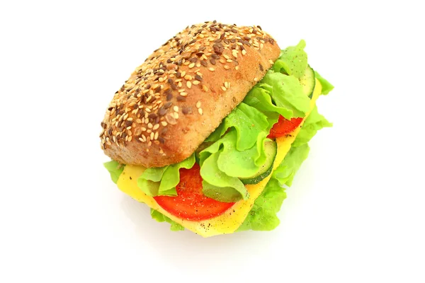 Čerstvý sendvič — Stock fotografie