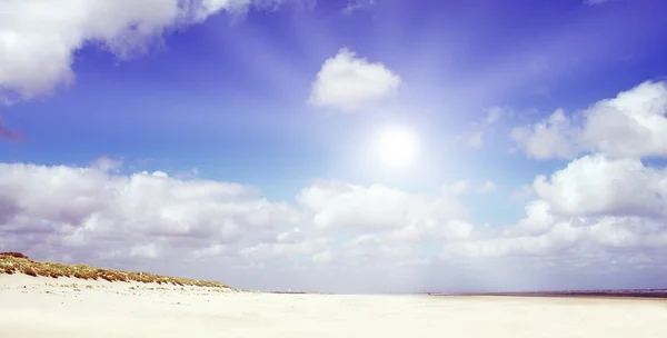 Belle journée à la mer du Nord — Photo