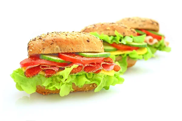 Sandwich frais aux légumes — Photo