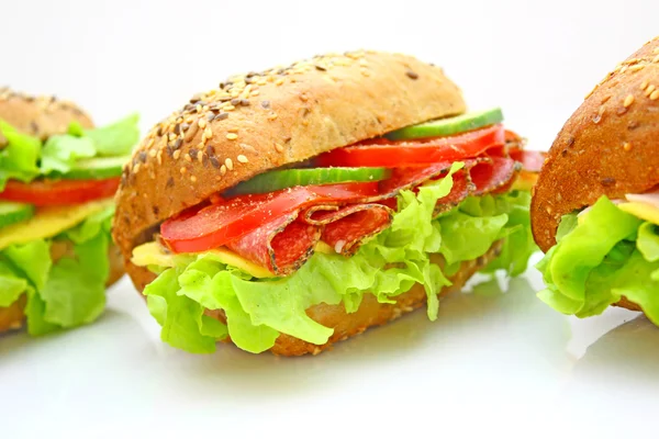 Sandwich frais aux légumes — Photo