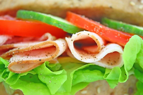 Свежий сэндвич — стоковое фото