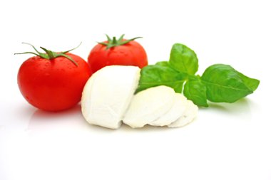 Tomato mozzarella clipart