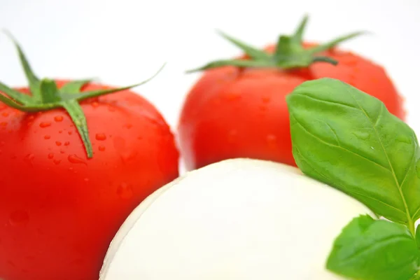 Pomidor, mozzarella — Zdjęcie stockowe