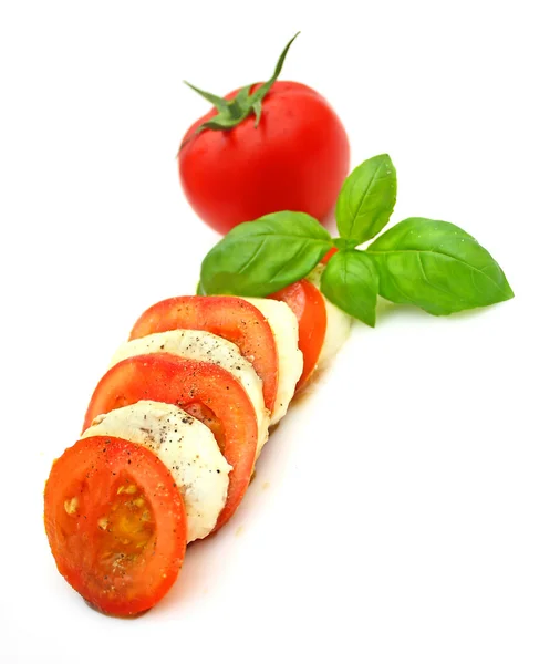 Pomidor, mozzarella — Zdjęcie stockowe