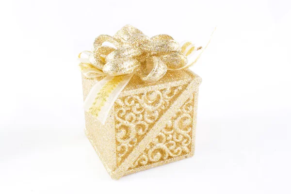 白色背景的礼品盒 — 图库照片