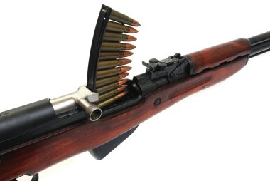 Rapid-firing carbine Simonov clipart
