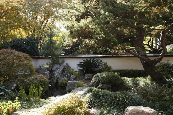 Ιαπωνική βοτανικός κήπος Εικόνα Αρχείου