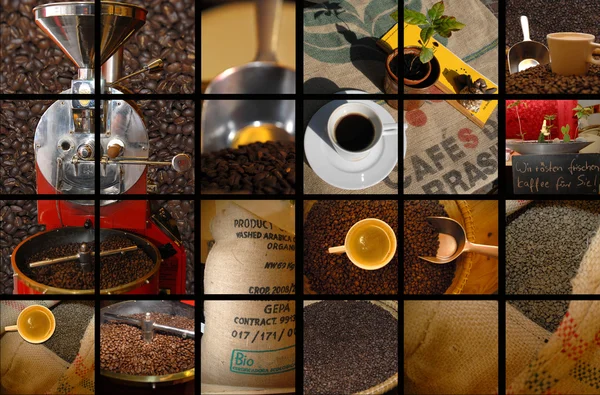 Kaffe intryck — Stockfoto