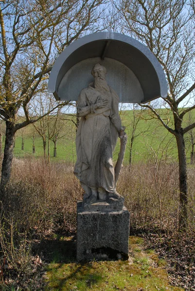 stock image Sculpture of st. jacob