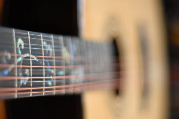 Country guitar neck — Stock Photo, Image