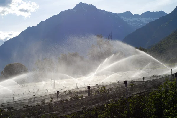 stock image Water and mountains