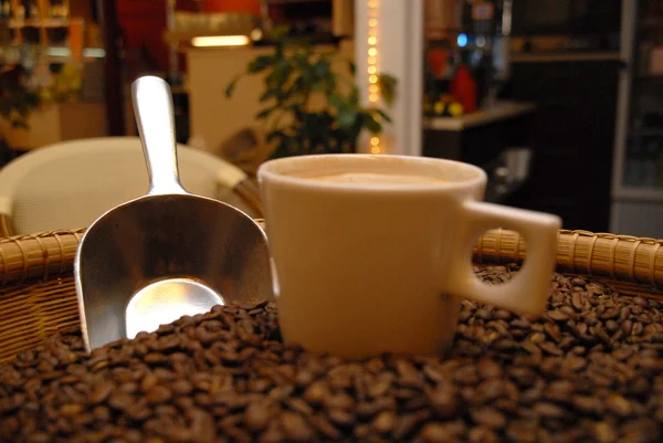Koffie indruk — Stockfoto