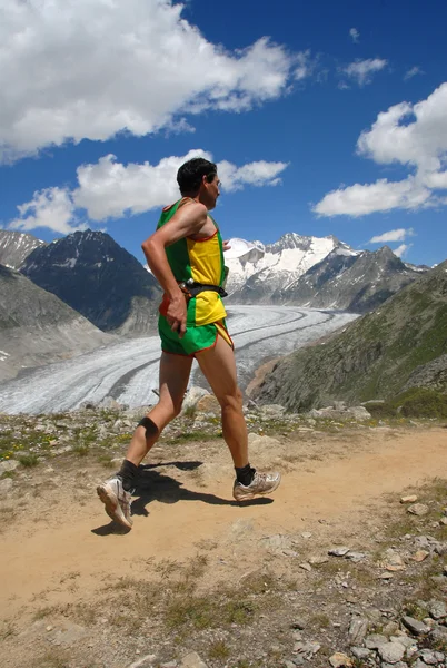 stock image Mountain runner