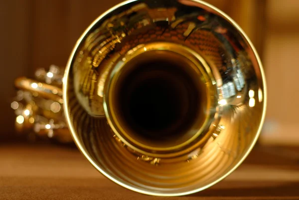 Trumpet opening — Stock Photo, Image