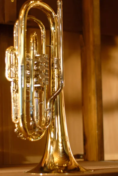 Trumpet sound — Stock Photo, Image
