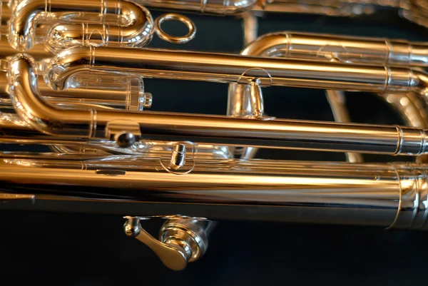 Trompet ayrıntıları — Stok fotoğraf