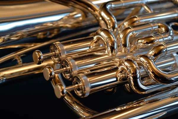 Trompet ayrıntıları — Stok fotoğraf
