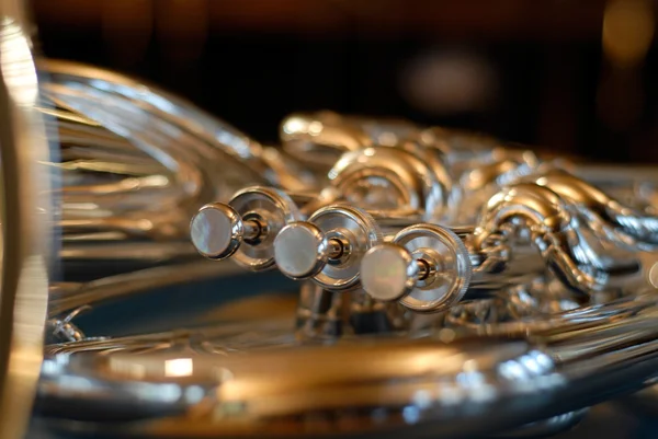 Válvulas de trompeta Imagen de stock