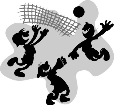 Volleyball clipart