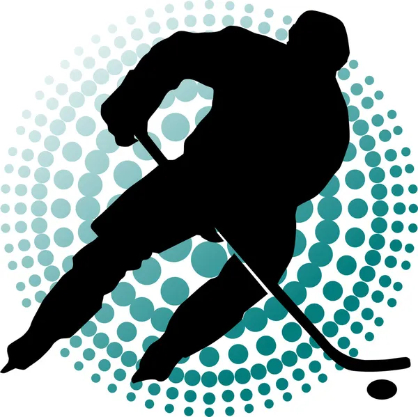 Hockey sprint — Stock Vector