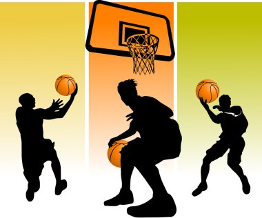 Star basketball clipart