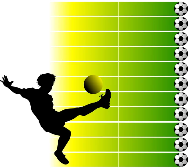 Финал футбола — стоковый вектор